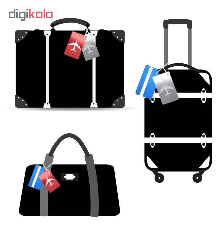 تگ کوله پشتی مدل AIR65 بسته 2 عددی