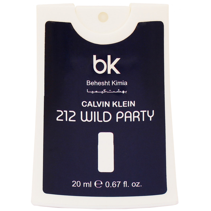 عطر جیبی مردانه بی کی مدل 212WILD PARTY حجم 20 میلی لیتر عطر جیبی مردانه بی کی مدل 212WILD PARTY حجم 20 میلی لیتر