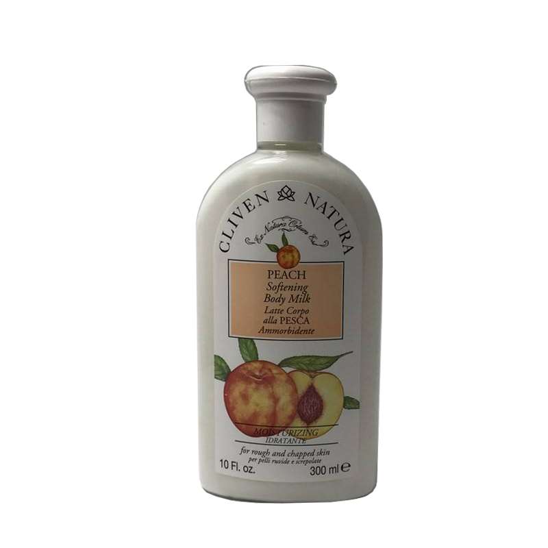 لوسیون بدن کلیون مدل Peach Body Milk حجم 300 میلی لیتر