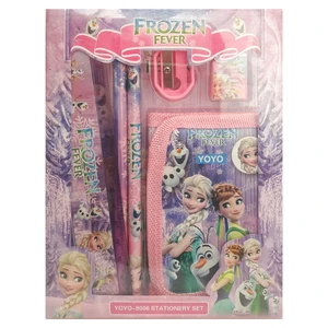 بسته لوازم التحریر یویو طرح  frozen fever مجموعه 6 عددی