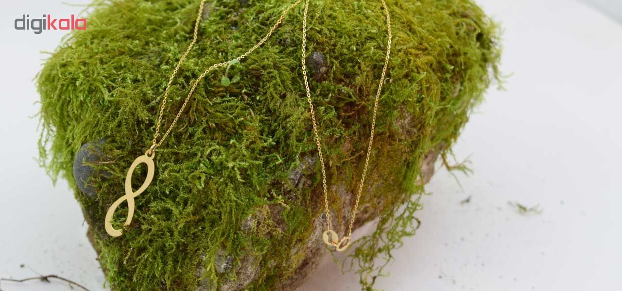 گردنبند طلا 18 عیار زنانه کانیار گالری مدل GA75 - - 2