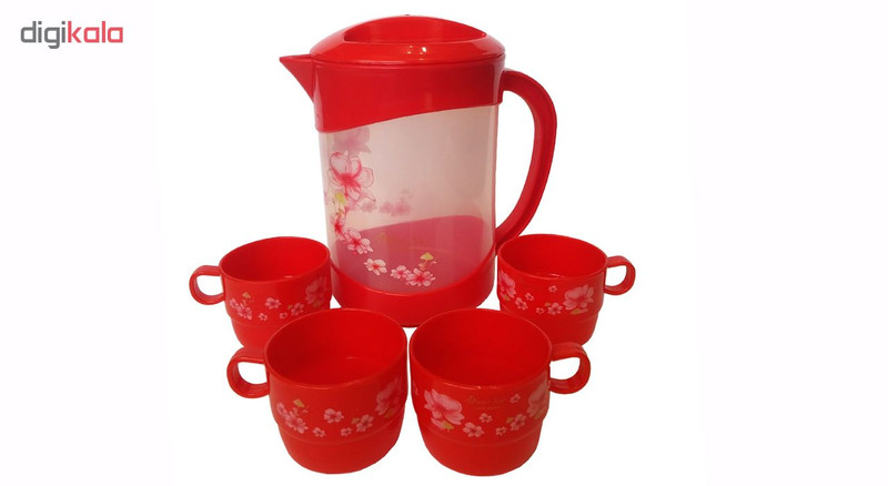 ست پارچ و لیوان 5 پارچه کد 111