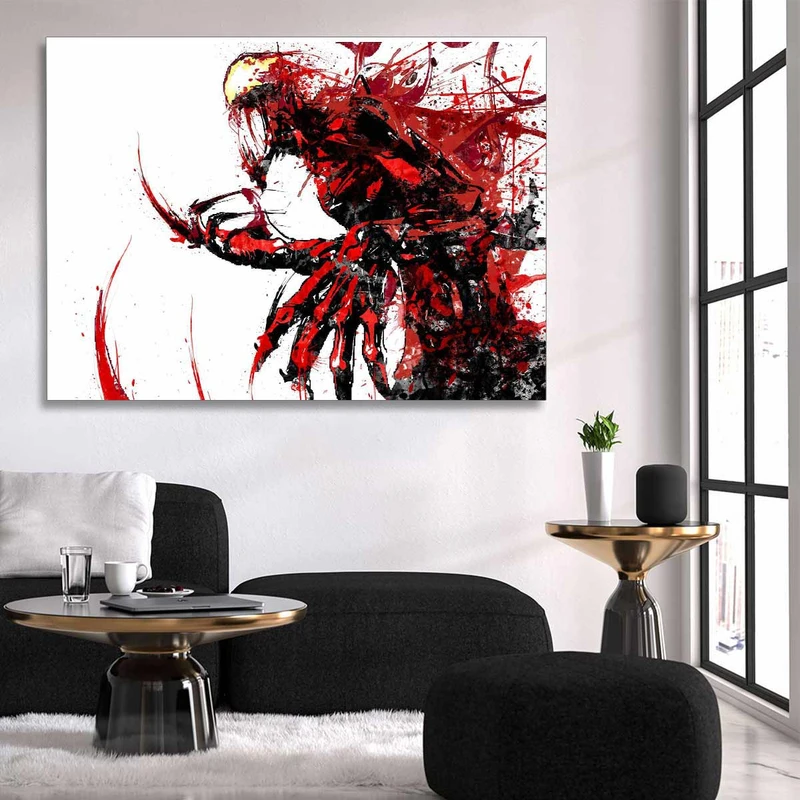 تابلو شاسی گالری استاربوی طرح Carnage مدل Venom 2