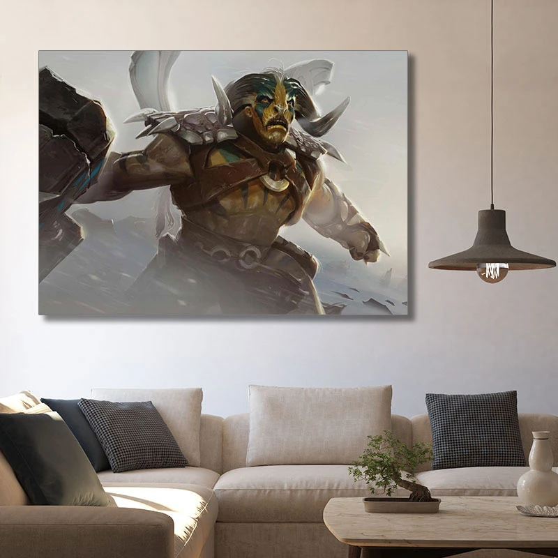 تابلو شاسی گالری استاربوی طرح Elder Titan مدل Dota 2 کد 0121
