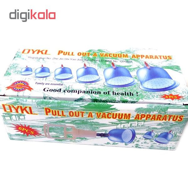 بادکش بدن دی وای کی ال کد 2501111 بسته 6 عددی