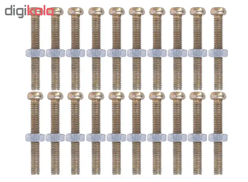 پیچ و مهره کد 440 بسته 20 عددی