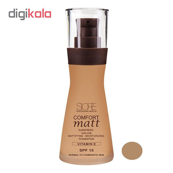کرم پودر سیوره مدل Comfort Matt شماره 505 حجم 35 میلی لیتر