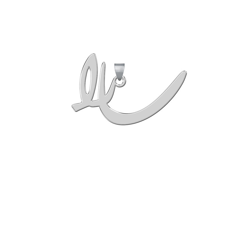 آویز گردنبند نقره زنانه ترمه 1طرح سارا کد L67