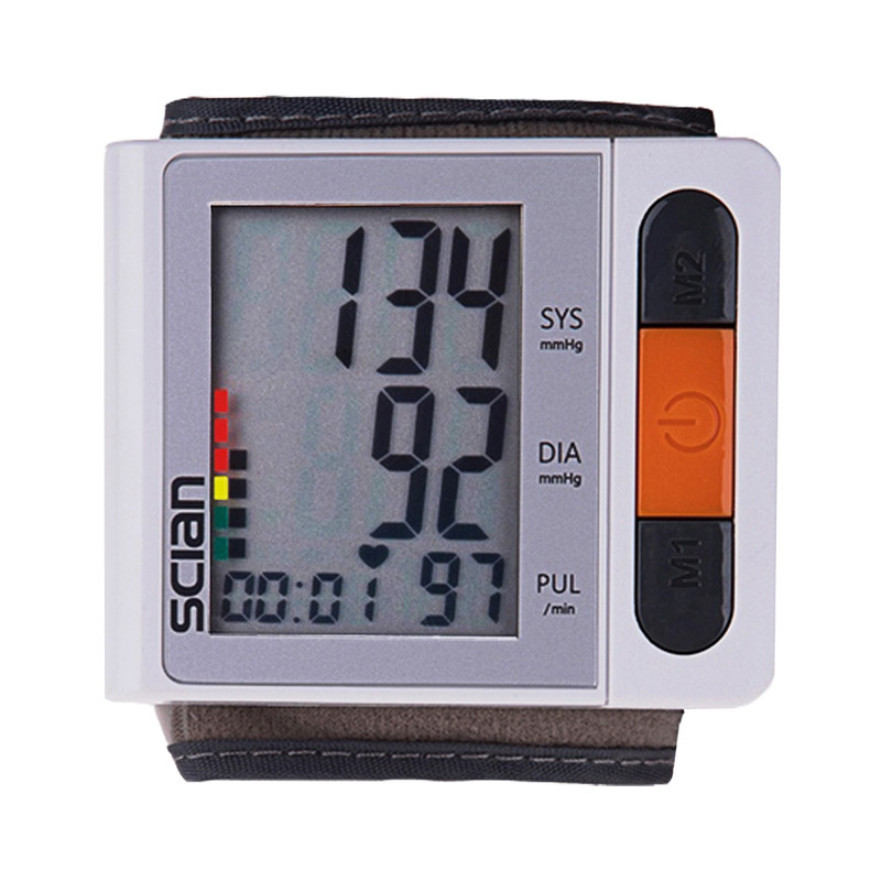 فشارسنج دیجیتال مچی شیان مدل LD-581 به همراه ترمومتر دیجیتال
