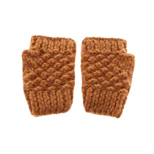 دستکش زنانه تارتن مدل 0280 رنگ خردلی