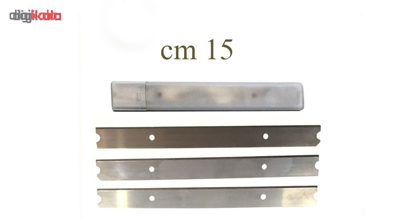 کاتر  کد TC10 به همراه 10عدد تیغ یدک 15 سانتی