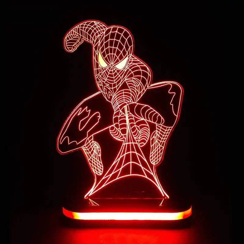 چراغ خواب طرح مرد عنکبوتی کد 1255