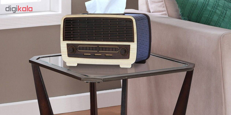 جعبه دستمال کاغذی طرح رادیو