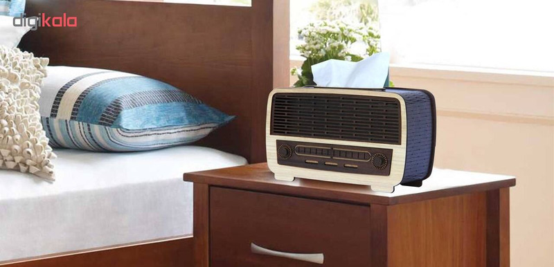 جعبه دستمال کاغذی طرح رادیو