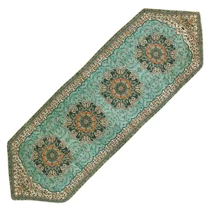 رانر ترمه طرح ترنج مدل ZARESABZABI2