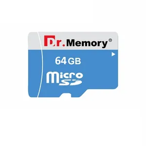 کارت حافظه microSDXC دکتر مموری مدل DR6024 آبی کلاس 10استاندارد XC سرعت ظرفیت 64 گیگابایت همراه با اداپتور SD