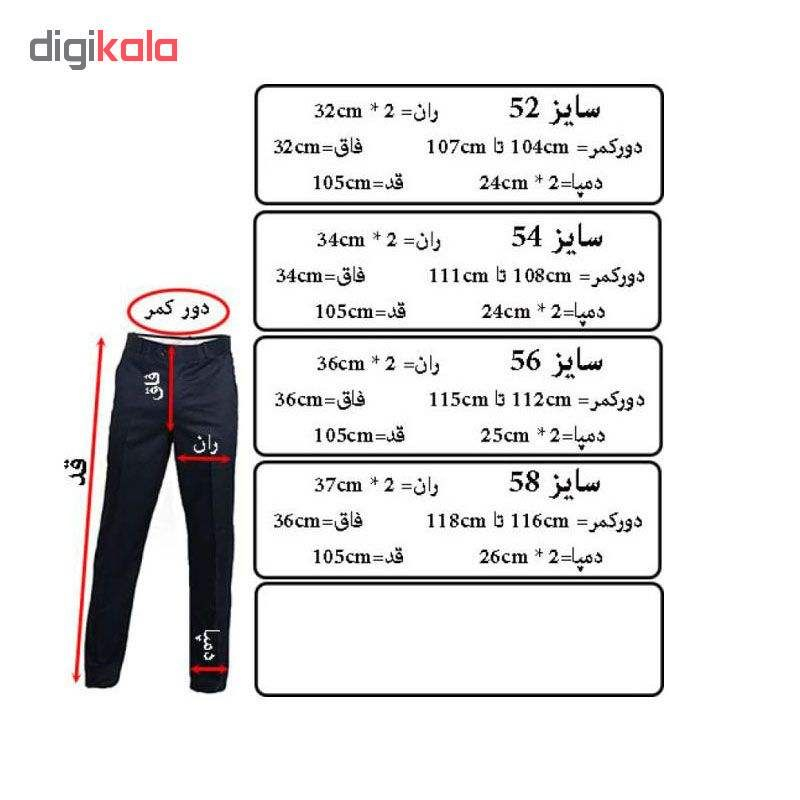 شلوار مردانه ادریس کد 19