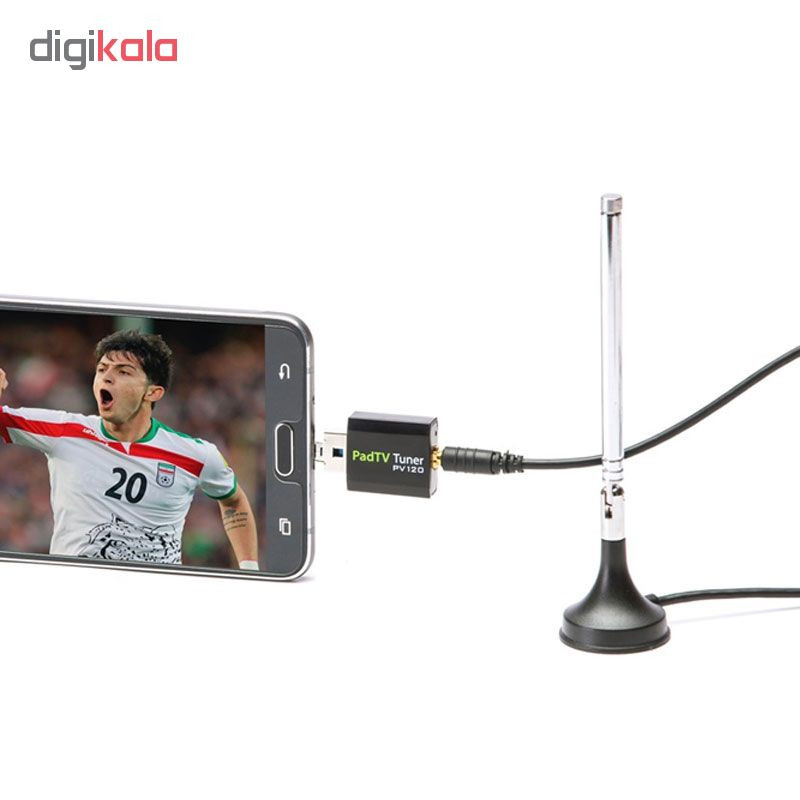 گیرنده دیجیتال USB/microUSB پروویژن مدل PadTV PV120