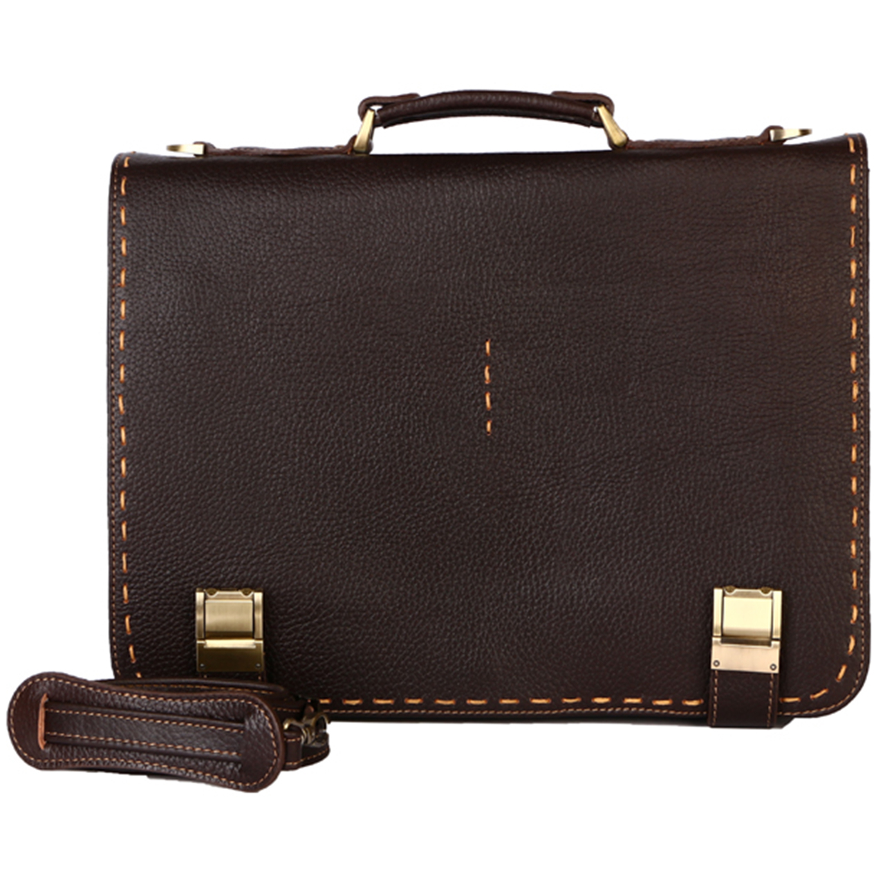 کیف اداری رویال چرم کدBL5-DarkBrown