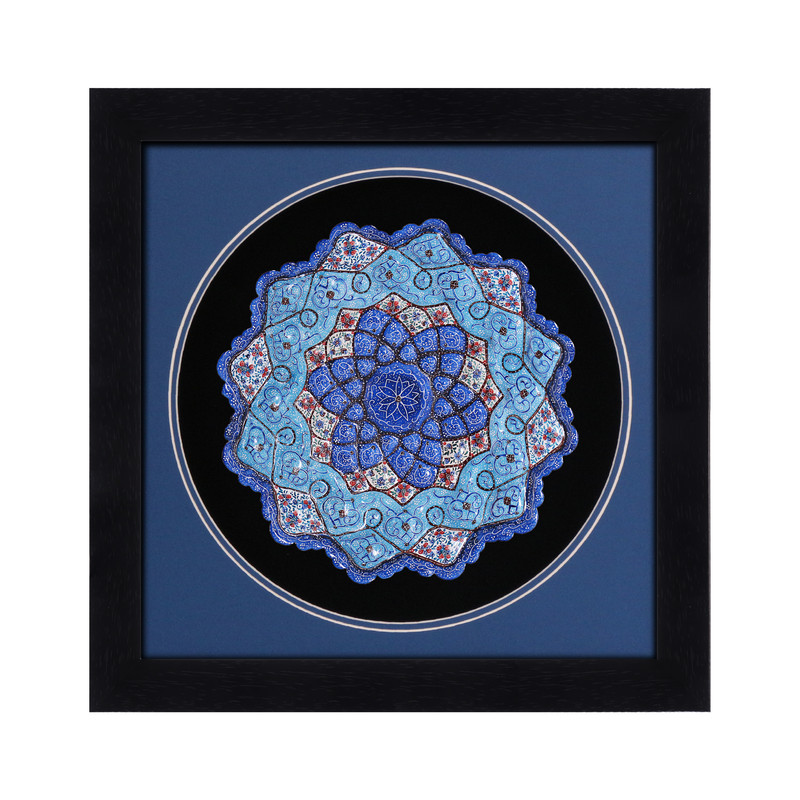 قاب بشقاب میناکاری مدیچی مدل MPF-Nuzha-1015
