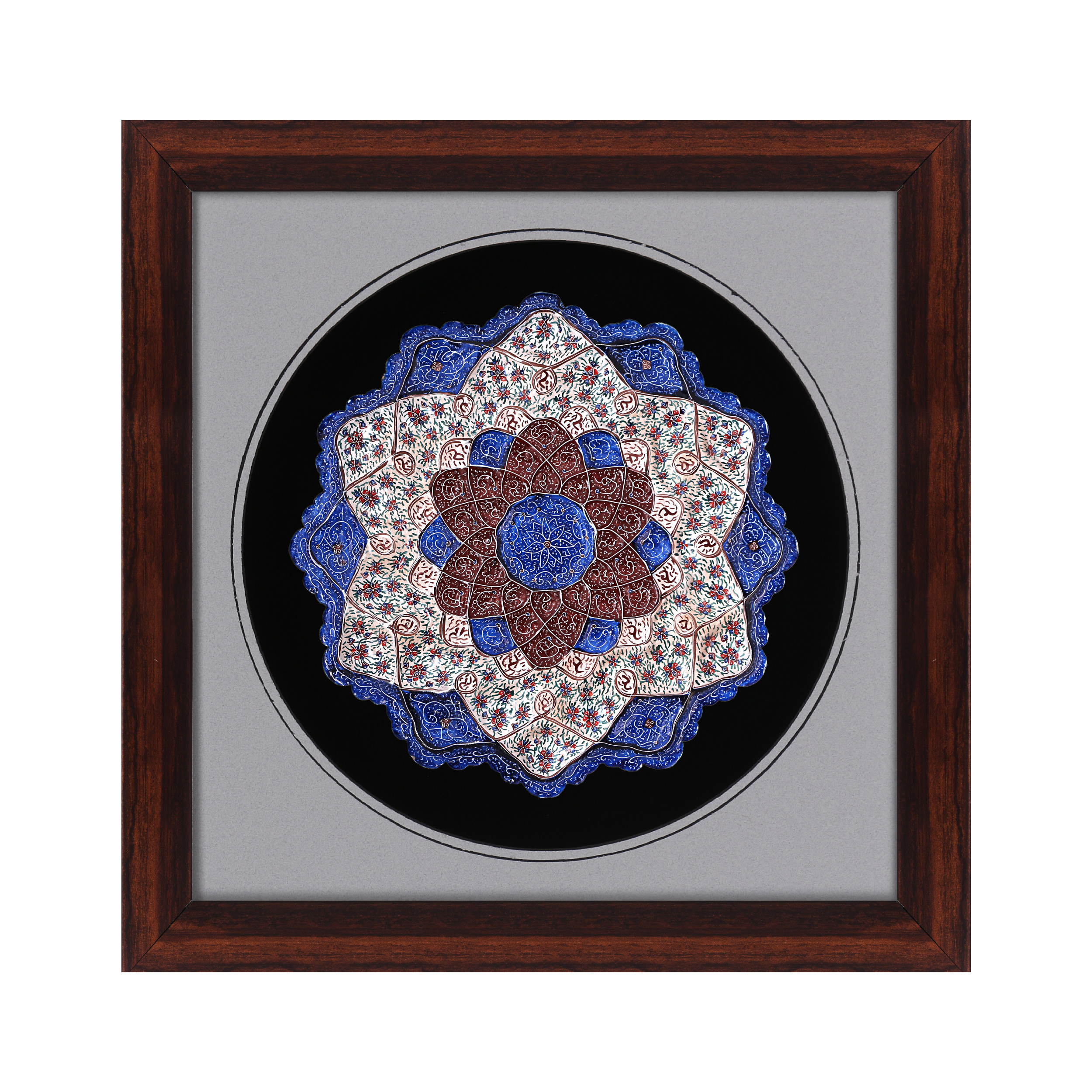 قاب بشقاب میناکاری مدیچی مدل MPF-Nuzha-1023