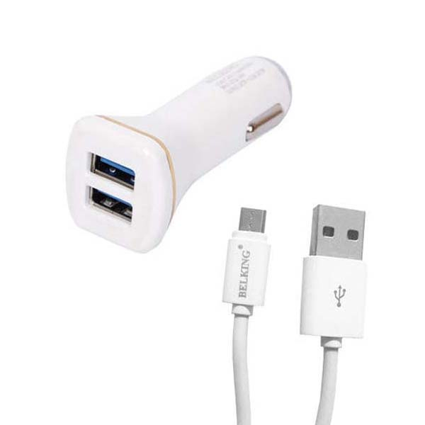 شارژر فندکی بلکینگ مدل BK-219 به همراه کابل microUSB