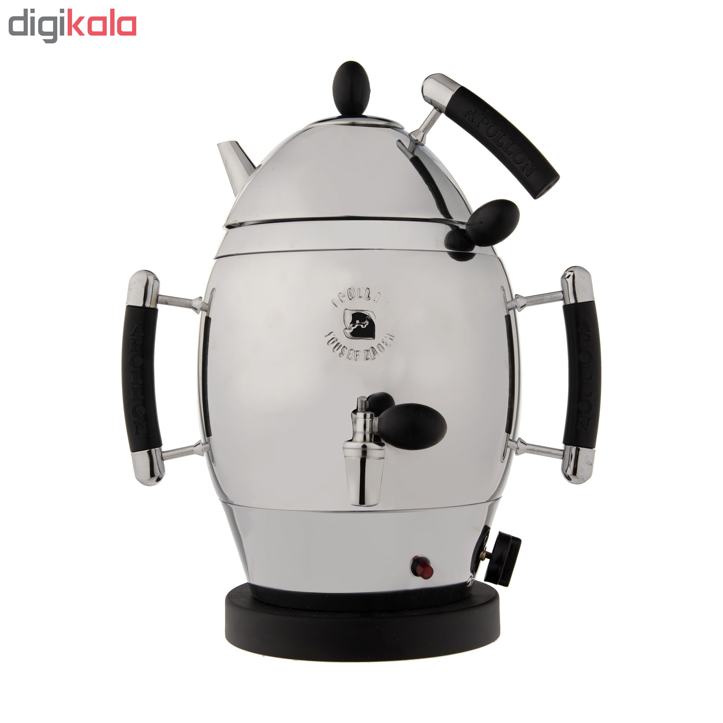 سماور برقی آپولون مدل پلوتون ظرفیت 5 لیتر سماور برقی آپولون مدل پلوتون ظرفیت 5 لیتر