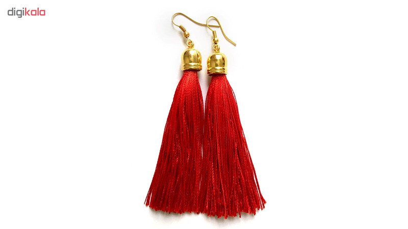 گوشواره زنانه منگوله ای تک سایز گوشواره زنانه منگوله ای تک سایز