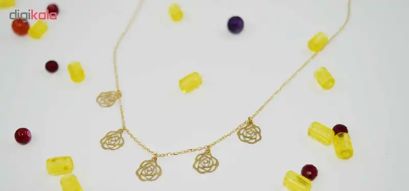 گردنبند طلا 18 عیار کانیار گالری مدل GA79