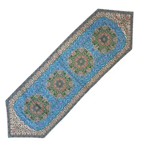 رانر ترمه طرح ترنج مدل ZAREABISABZ