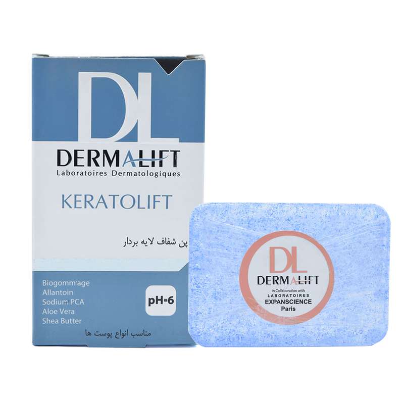 پن لایه بردار درمالیفت مدل Keratolift وزن 100 گرم پن لایه بردار درمالیفت مدل Keratolift وزن 100 گرم