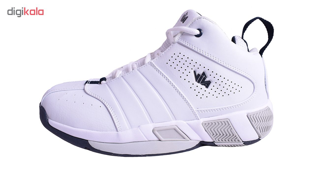 کفش مخصوص بسکتبال مردانه ویوا کد M8201 رنگ سفید