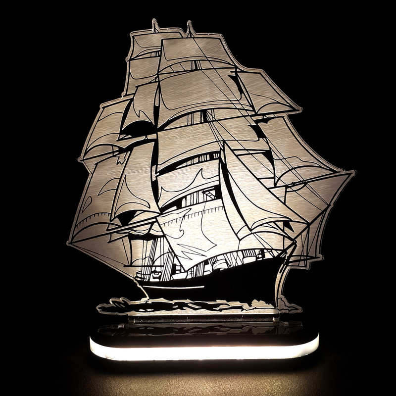 چراغ خواب طرح کشتی کد 1160 چراغ خواب طرح کشتی کد 1160