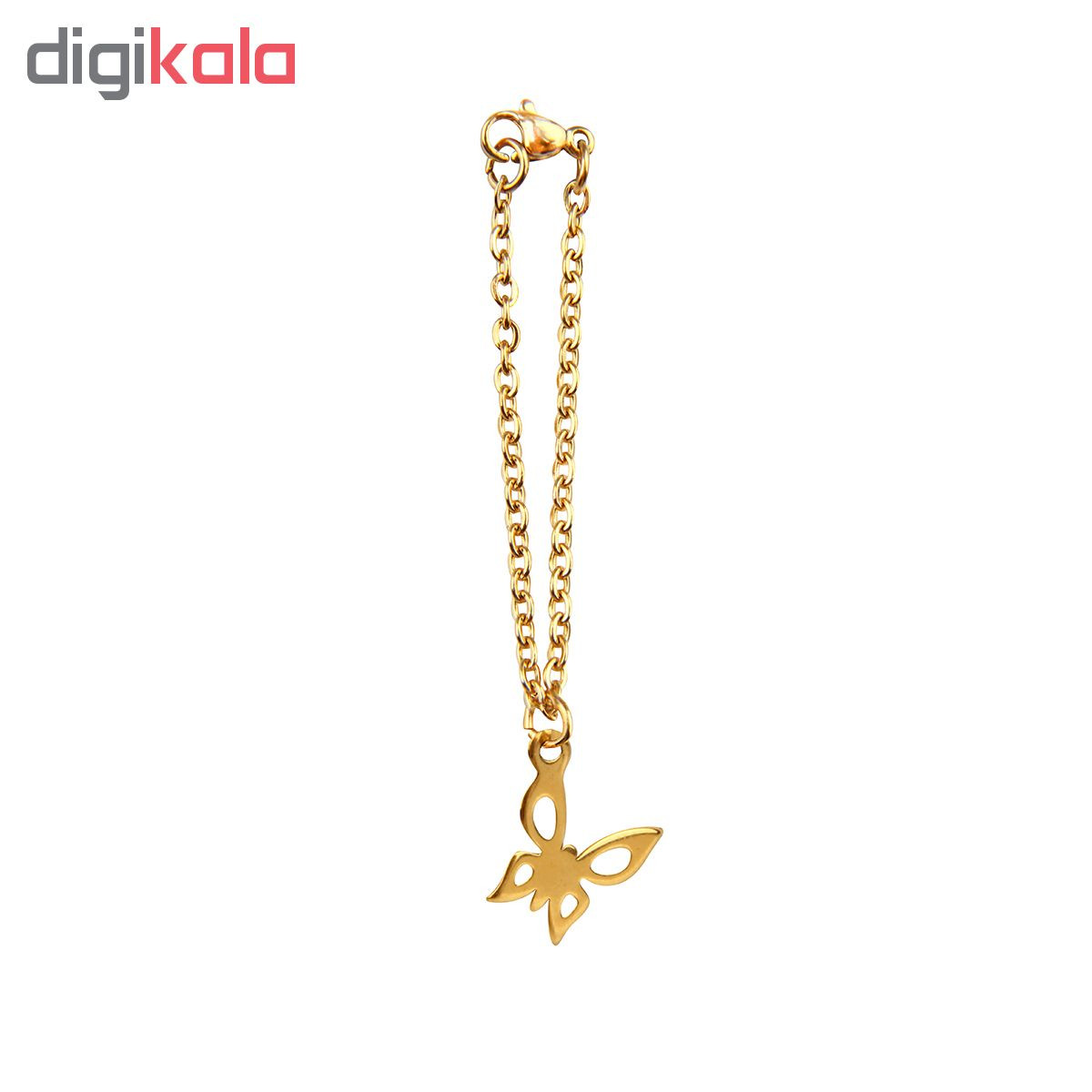 آویز ساعت طرح پروانه کد sh04