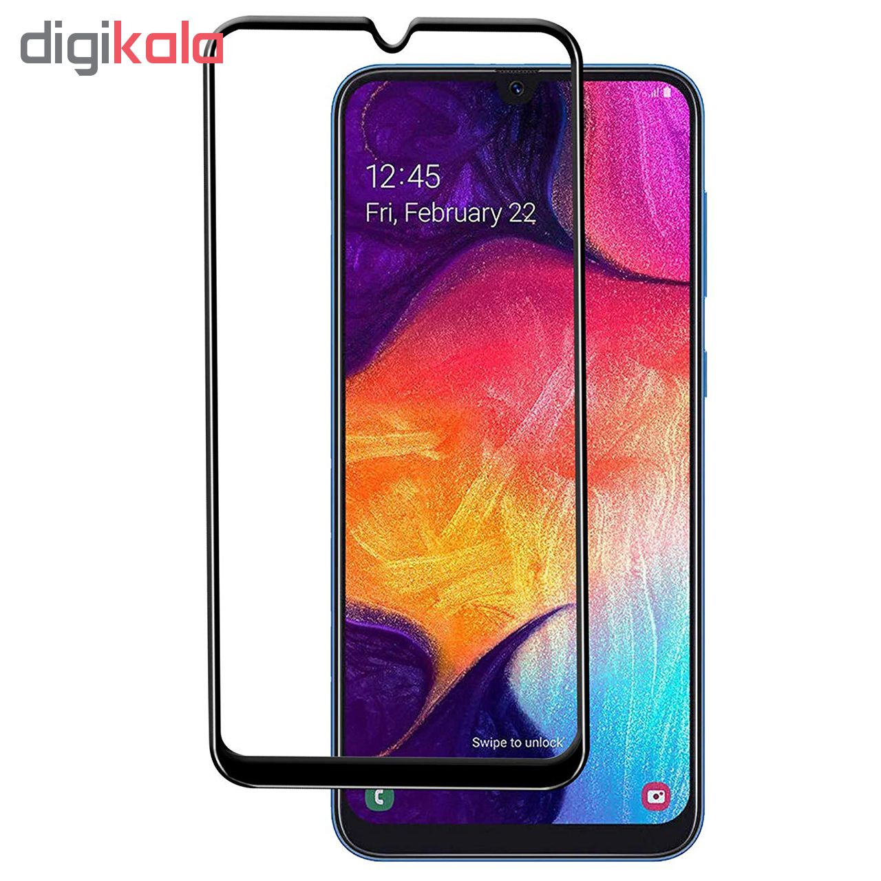 محافظ صفحه نمایش نیکسو مدل FG مناسب برای گوشی موبایل سامسونگ Galaxy A20