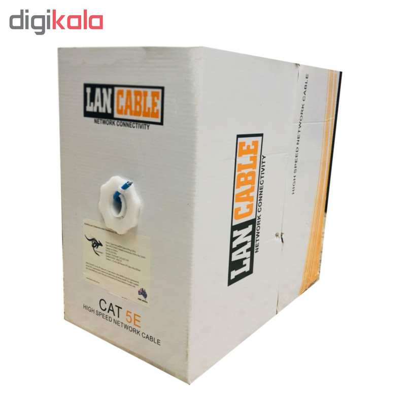 کابل شبکه Cat 5E UTP دیتا کانکت استرالیا کد 8061 طول 305 متر