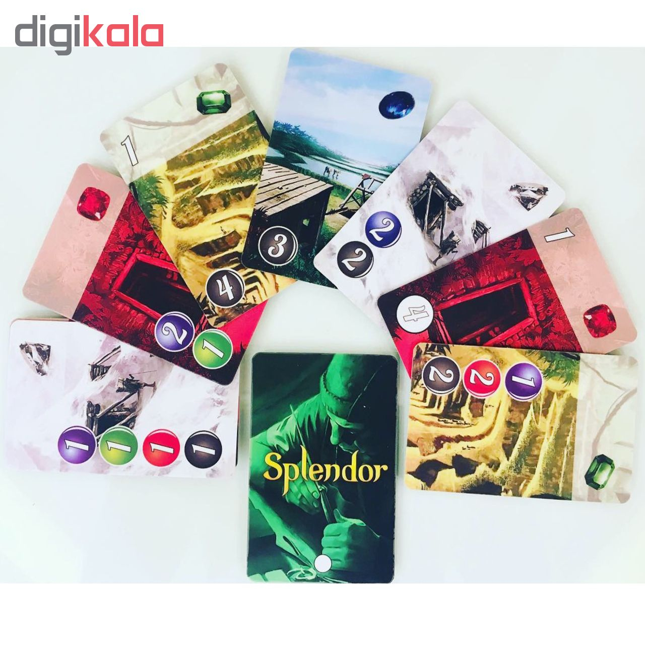 بازی فکری مدل Splendor