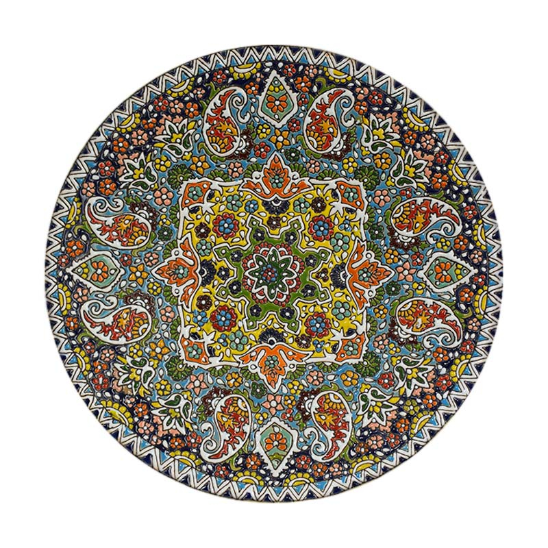 بشقاب میناکاری طرح آسمان کد 1537962