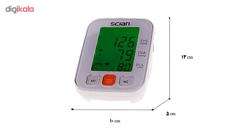 فشارسنج دیجیتال بازویی شیان مدل LD-530A به همراه ترمومتر دیجیتال