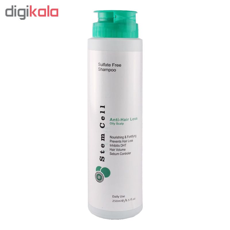 شامپو ضد ریزش و تقویت کننده موهای چرب استم سل مدل Oily Scalp حجم 250 میلی لیتر
