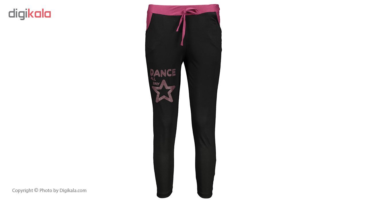 ست تی شرت و شلوار ورزشی زنانه مدل Star-ِD-BR - - 75