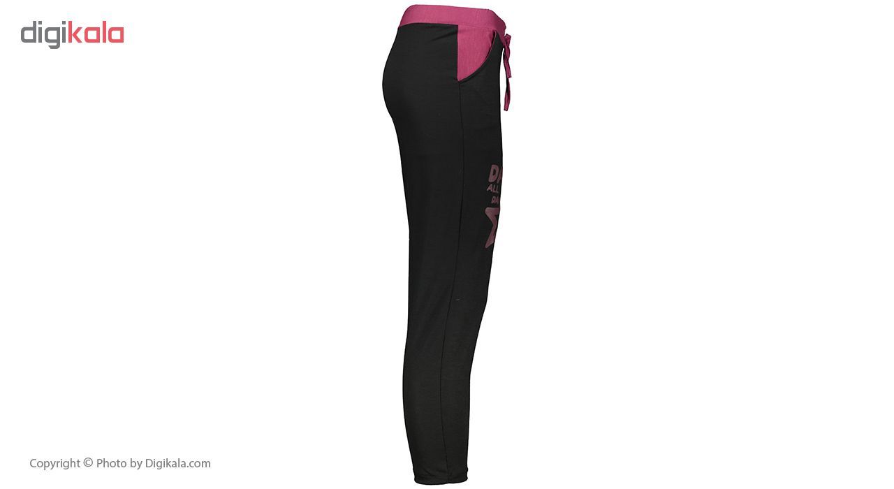 ست تی شرت و شلوار ورزشی زنانه مدل Star-ِD-BR - - 77