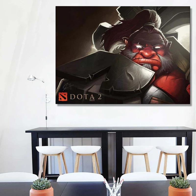 تابلو شاسی گالری استاربوی طرح Axe مدل Dota 2 کد 0100