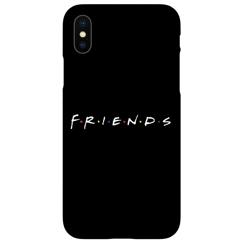 کاور زیزیپ طرح فرندز مدل 1288G مناسب برای گوشی موبایل اپل Iphone X/XS