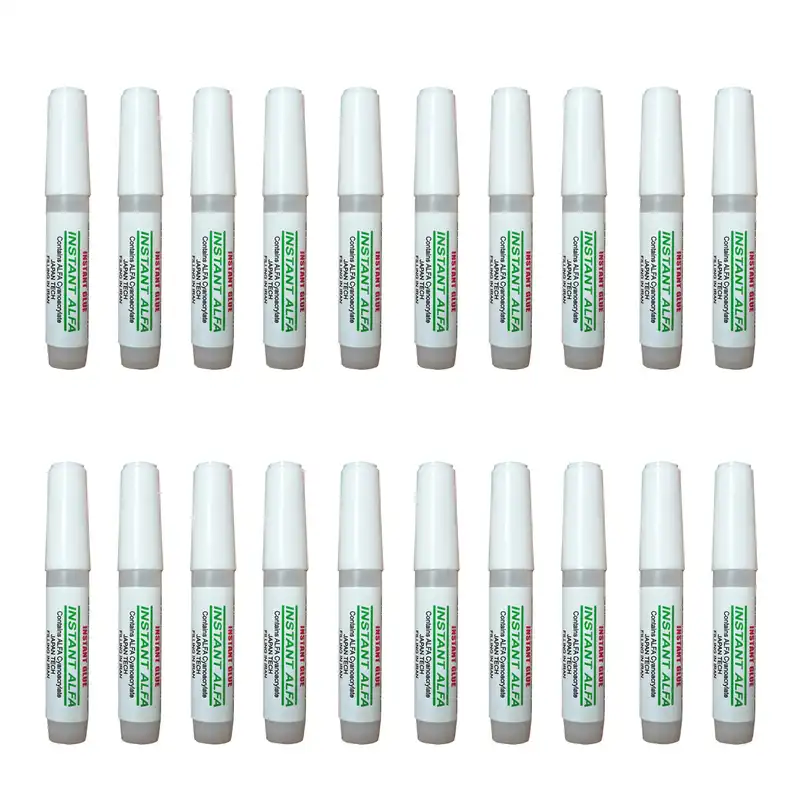 چسب قطره ای اینستنت آلفا کد 2232 بسته 20 عددی