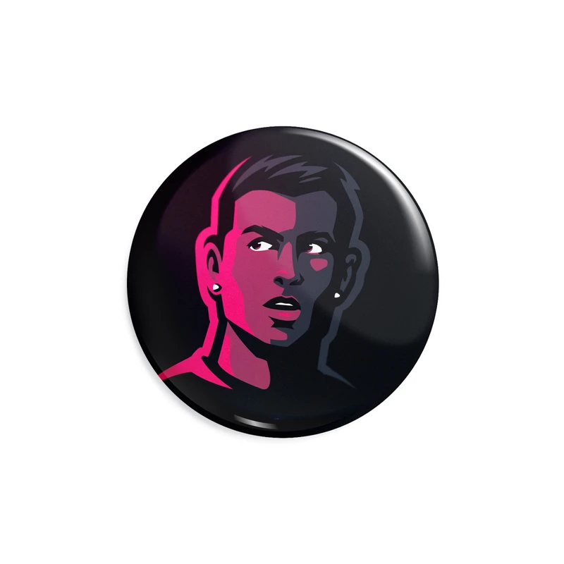 پیکسل ماسا دیزاین طرح بازیکن فوتبال کریستیانو رونالدو کد AS560 تک سایز