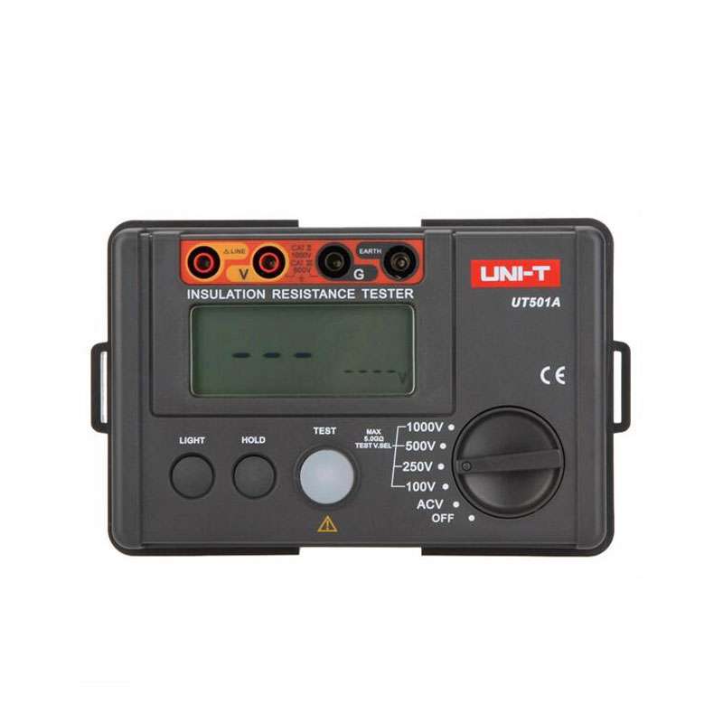 تستر مقاومت عایق یونیتی مدل UT501A تستر مقاومت عایق یونیتی مدل UT501A