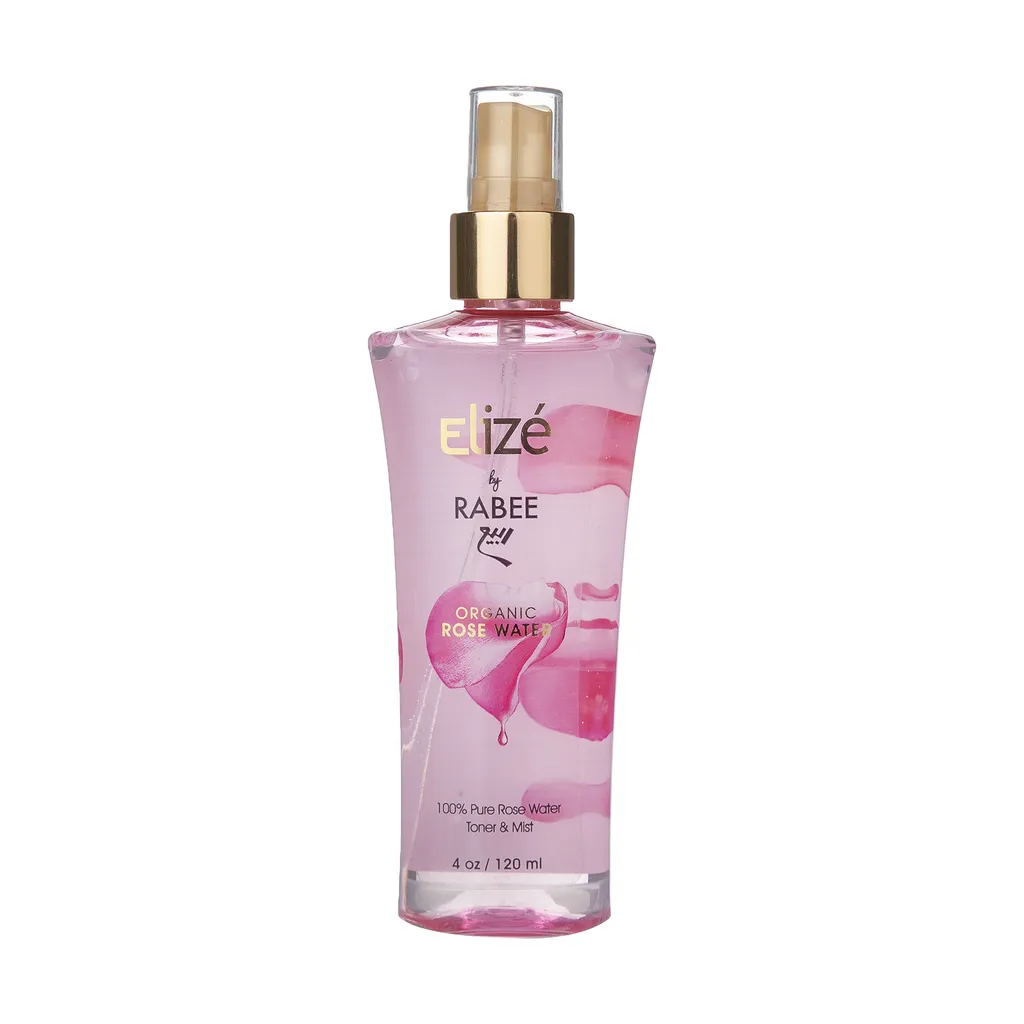 محلول پاک کننده پوست ربیع مدل Elize Rose Water حجم 120 میلی لیتر
