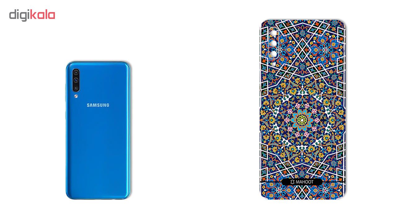 برچسب پوششی ماهوت طرح Imam-Reza Shrine-Tile مناسب برای گوشی موبایل سامسونگ Galaxy A50