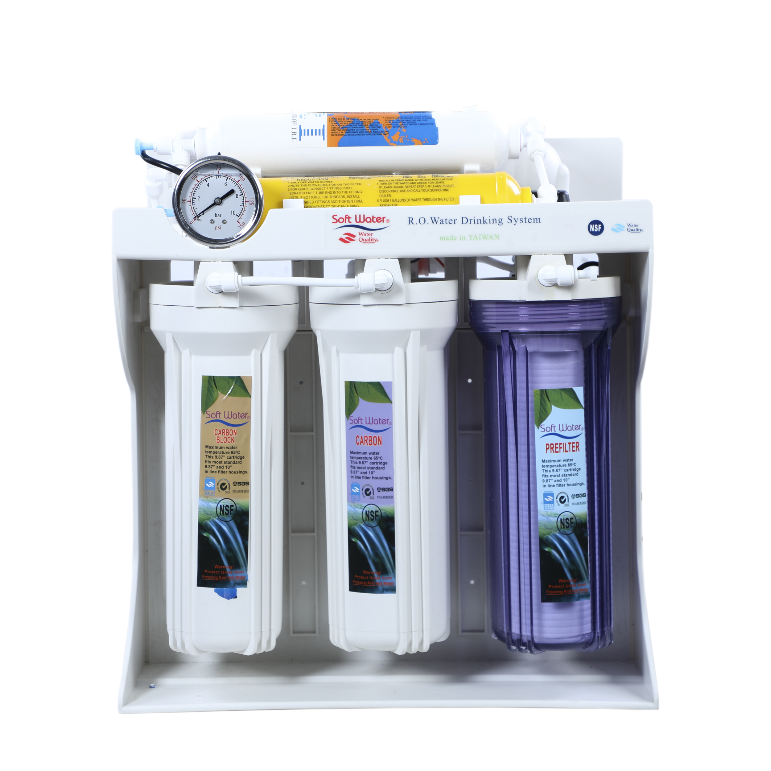 دستگاه تصفیه کننده آب خانگی سافت واتر مدل RO-01